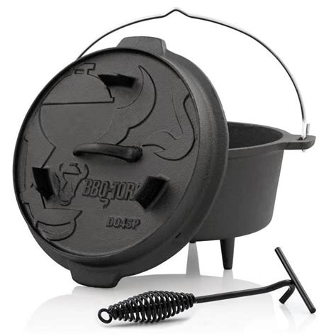 Couvercle De Plancha Bbq Toro Dutch Oven Do P Marmite Premium En