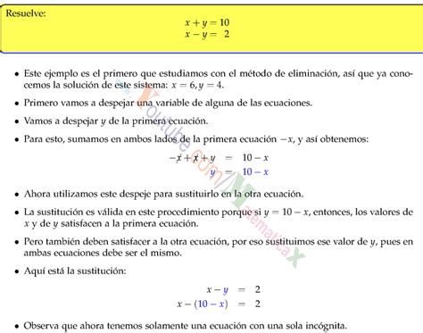 Ejemplos De Ecuaciones Con Dos Incognitas Rowrich