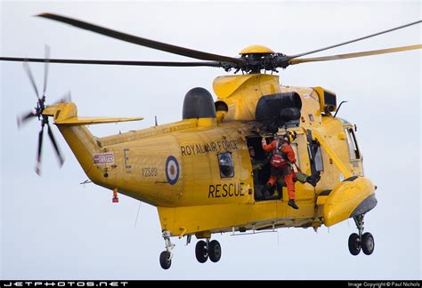 Xz589 Westland Sea King Har3 United Kingdom Royal Air Force Raf