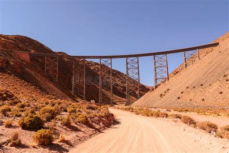 Viaduct Of Polvorilla In San Antonio De Los Cobres Stock Photo Image