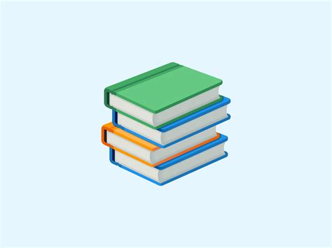 Books emoji by Icons8 on Dribbble