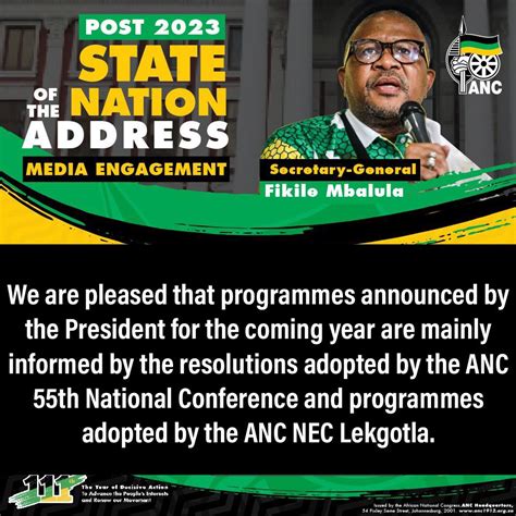 African National Congress On Twitter Rt Mbalulafikile We Welcome