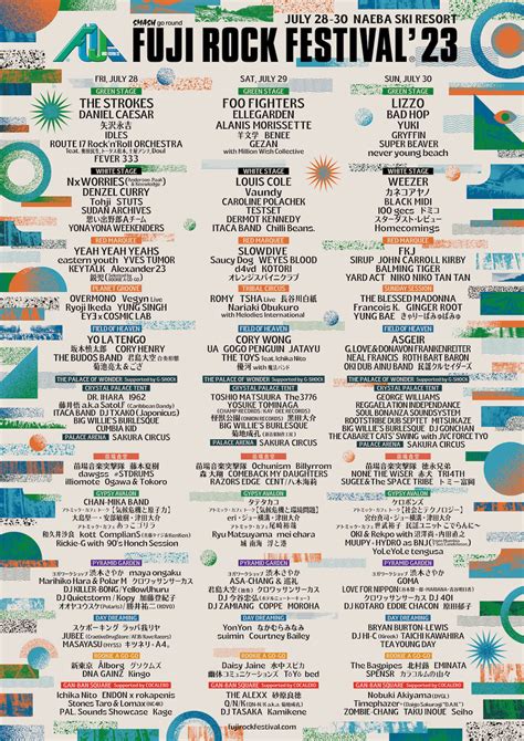 Fuji Rock Festival’23｜フジロック