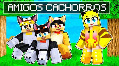 Pimpolha Tem Amigos Cachorro No Minecraft Pimpolha Youtube