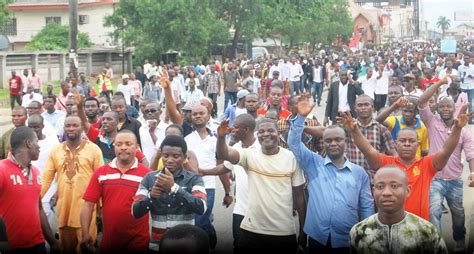 Apc Leaders Members Protest Election In Rivers The Nation Newspaper