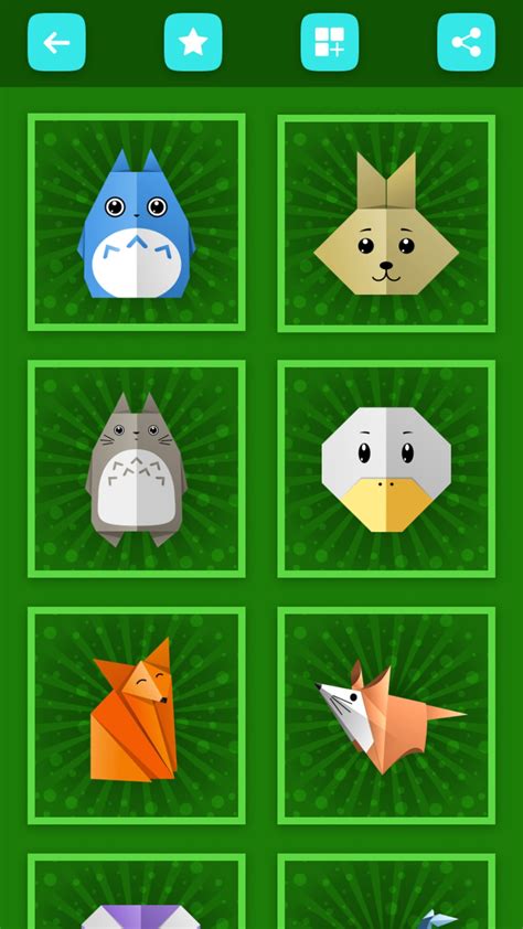 Origami for kids: easy schemes for Android - Download