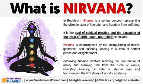 What is Nirvana | Definition of Nirvana