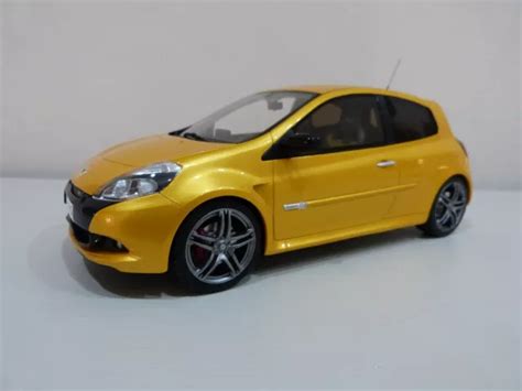 EDITION LIMITÉE RENAULT Clio 3 RS phase 2 Jaune sirius OT 350 1 18