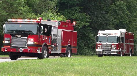 Baltimore County Fire Department Brand New Foam 14 And Hazmat 114