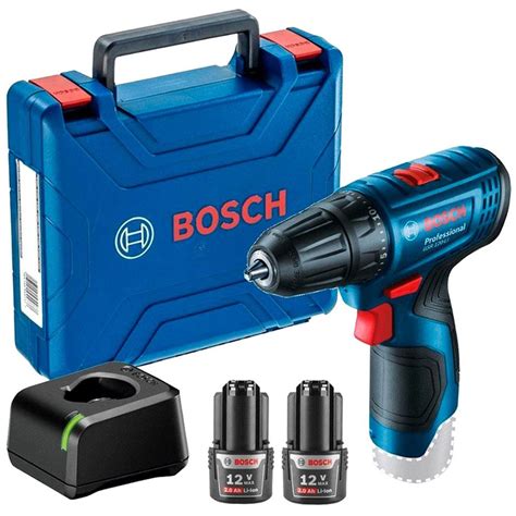 Parafusadeira E Furadeira A Bateria De Bosch Gsr Li V Bivolt