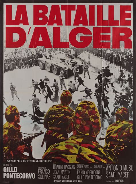 The Battle of Algiers Original 1970 French Grande Movie Poster - Posteritati Movie Poster Gallery