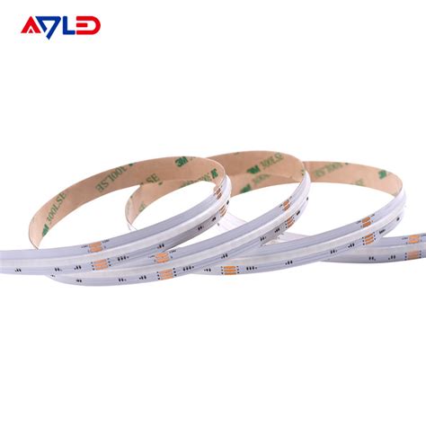 Rgbww Rgbw Cob Led Strip Dotless Addressable Smart Multi Color V