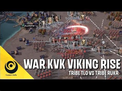 WAR VIKING RISE KVK KINGDOM MAYHEM RuKR VS TLO VIKING RISE INDONESIA