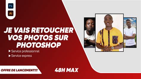 Je Vais Retoucher Vos Photos Avec Photoshop Par Victo Design