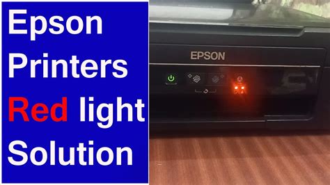 Epson All Light Blinking Solution Epson L220 L210 L360 L380 Red Light