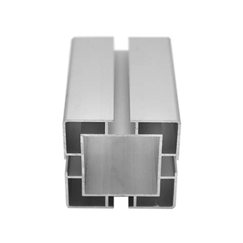 6063 T5 Alloy V Slotted Aluminum Extrusion 10 Slot 80160 Double Sliding