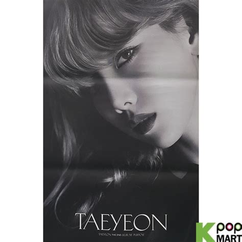 [Poster] TAEYEON Album Vol. 2 - Purpose (B) [N6] | KPOPMART.COM