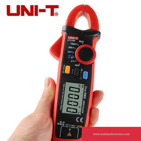 Uni T Ut E True Rms Digital Clamp Meter Ac Dc Multimeter Auto Range