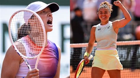 Swiatek y Paolini jugarán LA FINAL FEMENINA de Roland Garros