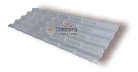 10 Telha Pvc Colonial Ecológica 2 62m X 0 88m 4 Kits Lmc