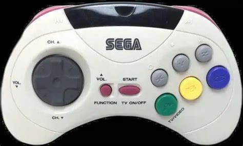 Sega Saturn White Infrared Controller - Consolevariations