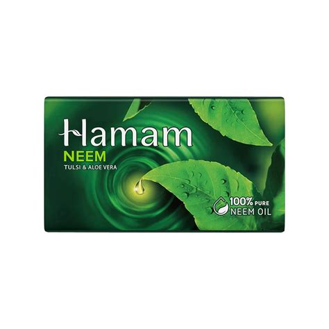 Buy Hamam Soap Neem Tulsi Aloe Vera 100g Online South Asian Central