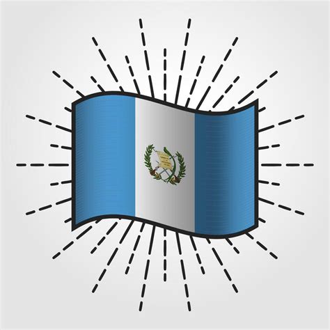 Vintage Guatemala National Flag Illustration 39932728 Vector Art at ...