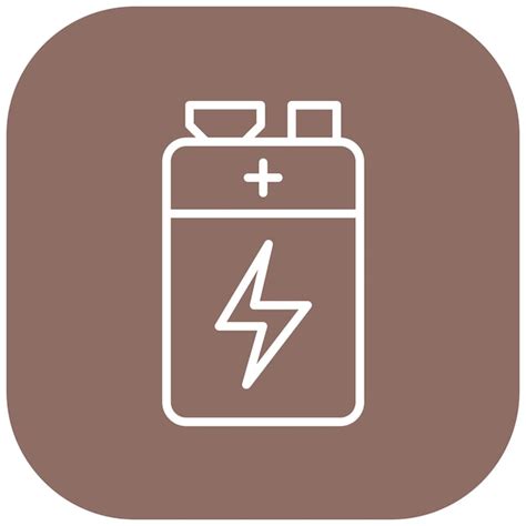 Premium Vector Battery Vector Illustration Style