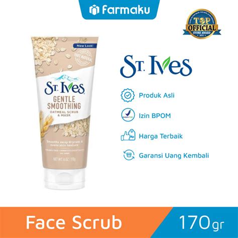 Stives Gentle Smoothing Oatmeal Scrub And Mask 170 Gr Farmaku