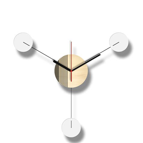 Wall Clock Trio Virvoltan Creative And Recreational Design Editor