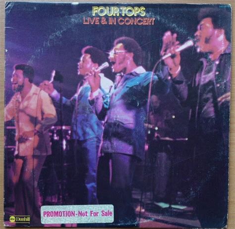 Four Tops Live And In Concert Us Abcdunhill Records Dsd 50188