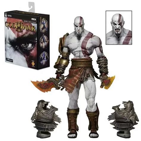 Neca Gow Toys God Of War 3 Kratos Action Figure Toy Dolls Sparta Kratos