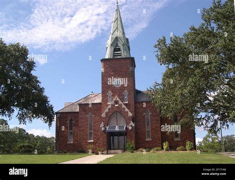 St Clare Catholic Church In Waveland Mississippi Is Shown In