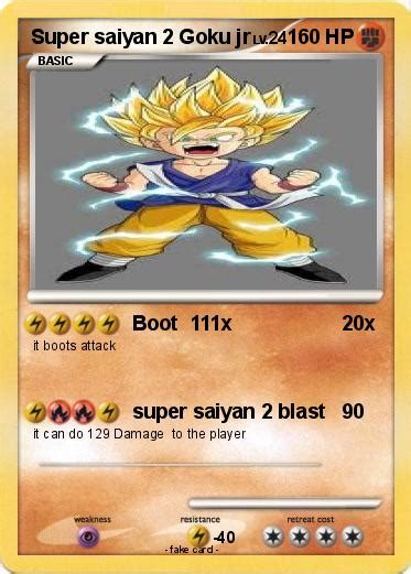 Pokémon Super Saiyan 2 Goku Jr Boot 111x My Pokemon Card