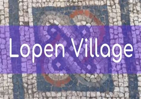 Roman Mosaic Lopen Village