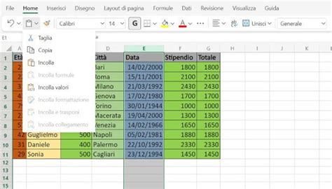 Come Spostare Una Colonna Su Excel Salvatore Aranzulla