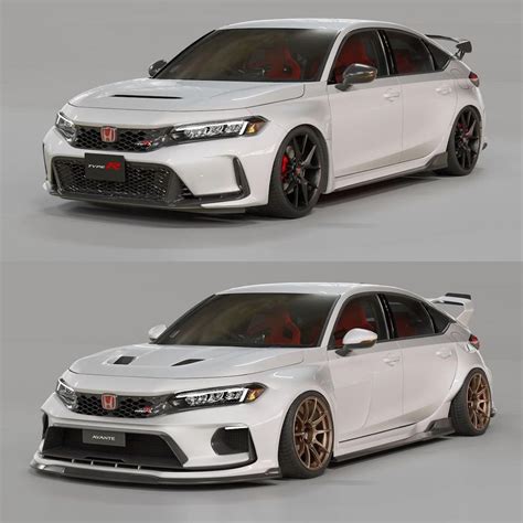 2023 Honda Civic Type R Body Kit Rendering 11th Gen Civic Forum