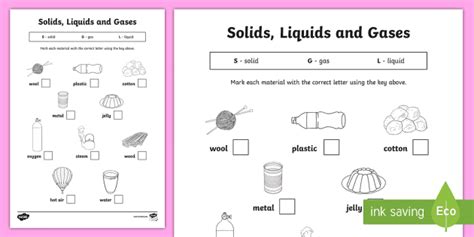 Examples Of Solid Matter For Kids