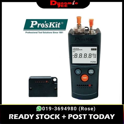 Pro Skit Fiber Optic Power Multimeter In Mt C Shopee Malaysia