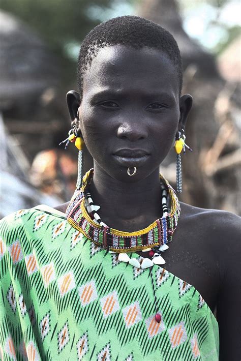 South Sudan 034 African People Mursi Tribe Woman African Culture