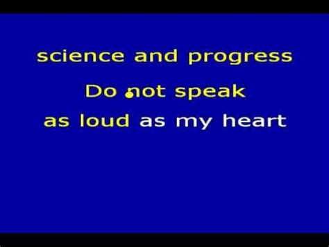 The Scientist Karaoke In The Style Of Coldplay Youtube