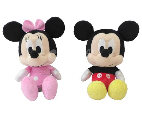 Disney Peluche De Minnie O Mickey Mouse De Cm De Altura Disney