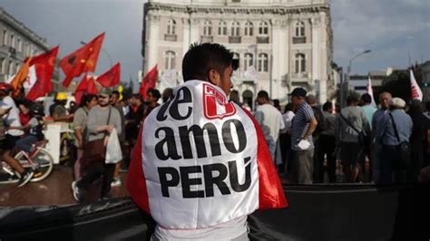 Los Manifestantes Llegan A Lima Diario Uno