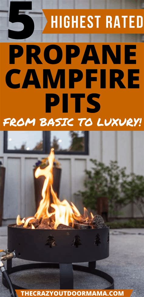 5 Best Portable Propane Fire Pits For No Mess Campfires Anywhere The