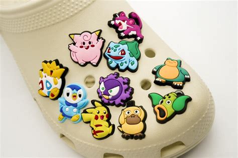 Pokémon Croc Charms Pikachu Croc Charms Pokemon Crocs - Etsy