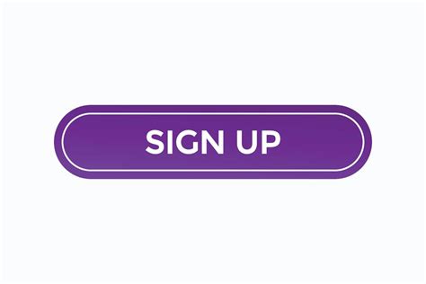 Sign Up Button Vectorssign Label Speech Bubble Sign Up 17057018 Vector