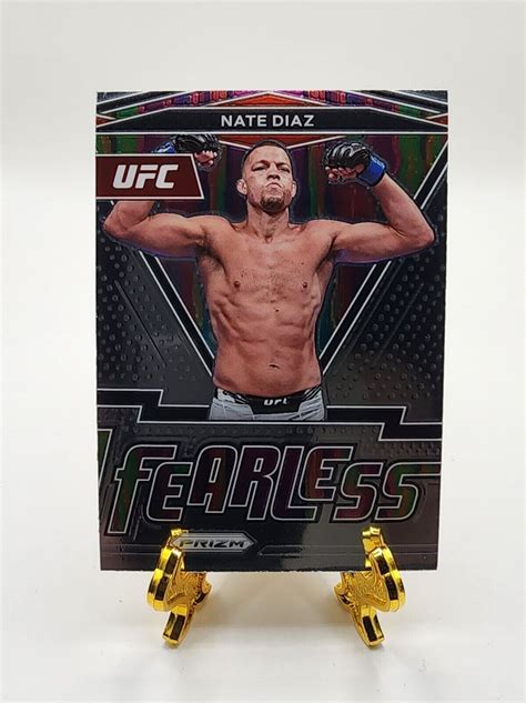 2022 Panini Prizm UFC Nate Diaz Lot Of 3 Cards EBay