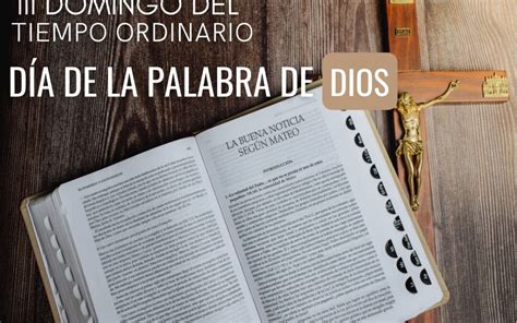 Subsidio Lit Rgico El Domingo De La Palabra De Dios Di Cesis Apartad