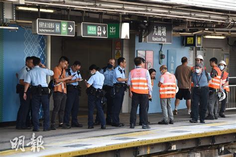 東鐵九龍塘站有人墮軌亡 1310 20231110 港聞 即時新聞 明報新聞網