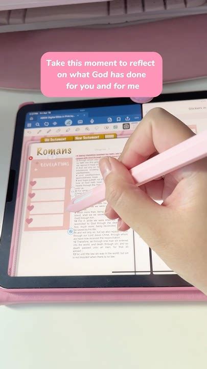 Bible Journal IPad For Deep Reflection